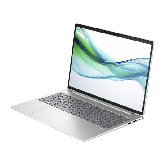 HP ProBook 460 G11 16 inch silver notebook with Intel Core Ultra 7, 16GB RAM, 1TB SSD and Windows 11 Pro for business productivity