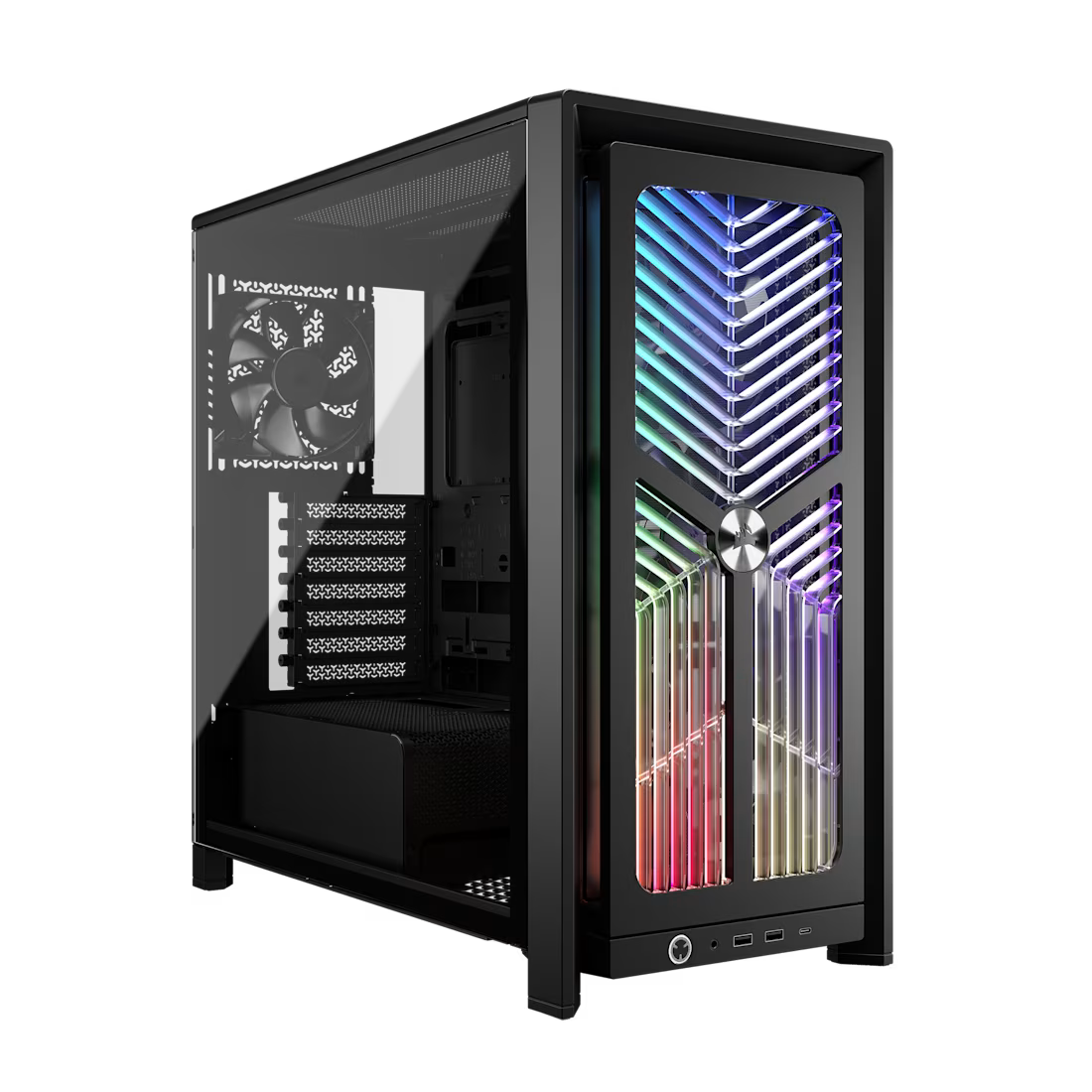 FRAME 4000X RS Mid-Tower Case 4x RS Fans Black - view 1