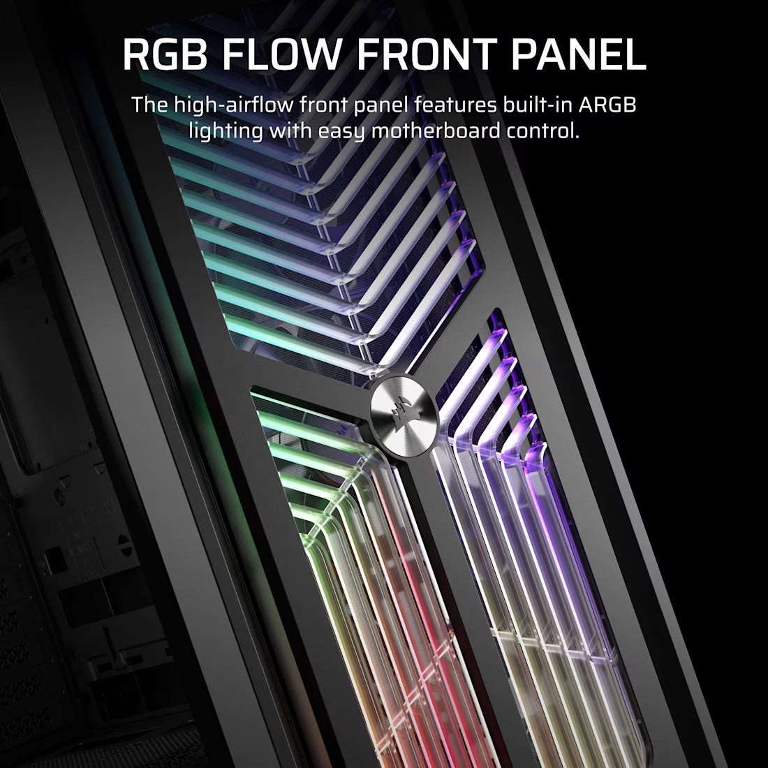 FRAME 4000X RS Mid-Tower Case 4x RS Fans Black - view 9