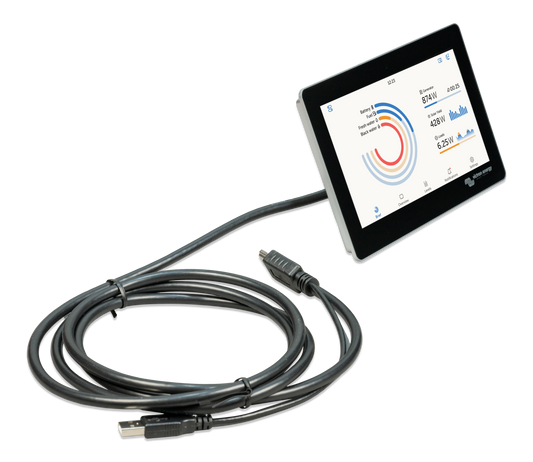 Victron GX Touch 70 7 inch touchscreen display accessory for Cerbo GX and Cerbo-S GX solar energy monitoring system
