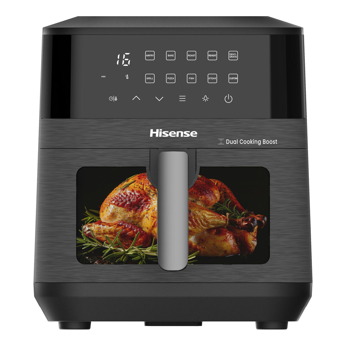 Hisense H10AFBK1S4 10L black single-door air fryer - view 1