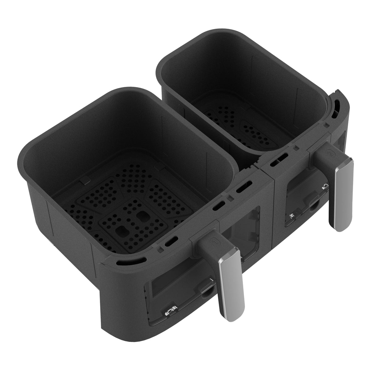 Hisense H12AFBK2S4 12L black dual-zone double-door air fryer - view 2