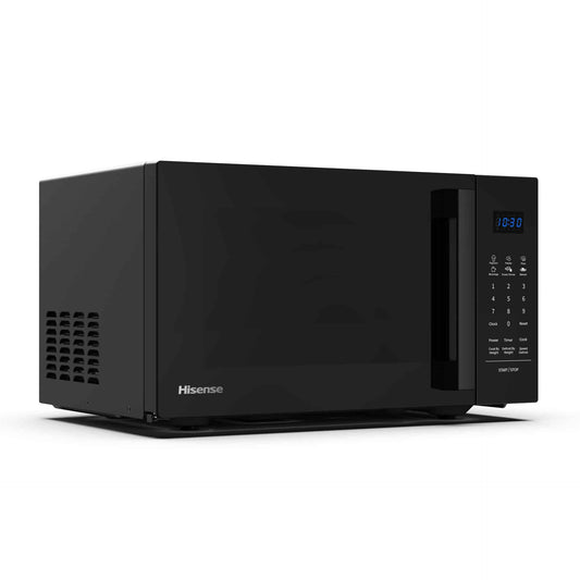 Hisense H28MOBS17 28 litre electronic matt black microwave oven with digital controls for reheating defrosting and everyday kitchen use