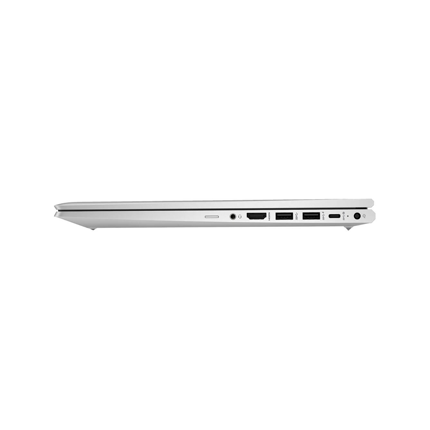 HP ProBook 455 G10 15.6-inch business laptop in silver featuring AMD Ryzen 7, 16GB RAM, 512GB SSD, Windows 11 Pro