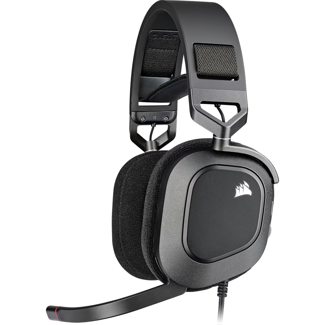 HS80 RGB USB Gaming Headset with 7.1 Surround Sound Carbon - view 1