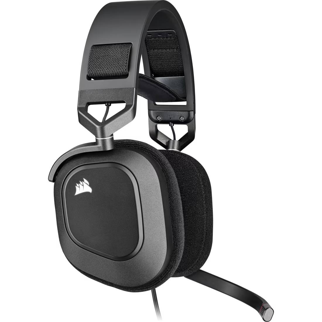 HS80 RGB USB Gaming Headset with 7.1 Surround Sound Carbon - view 5