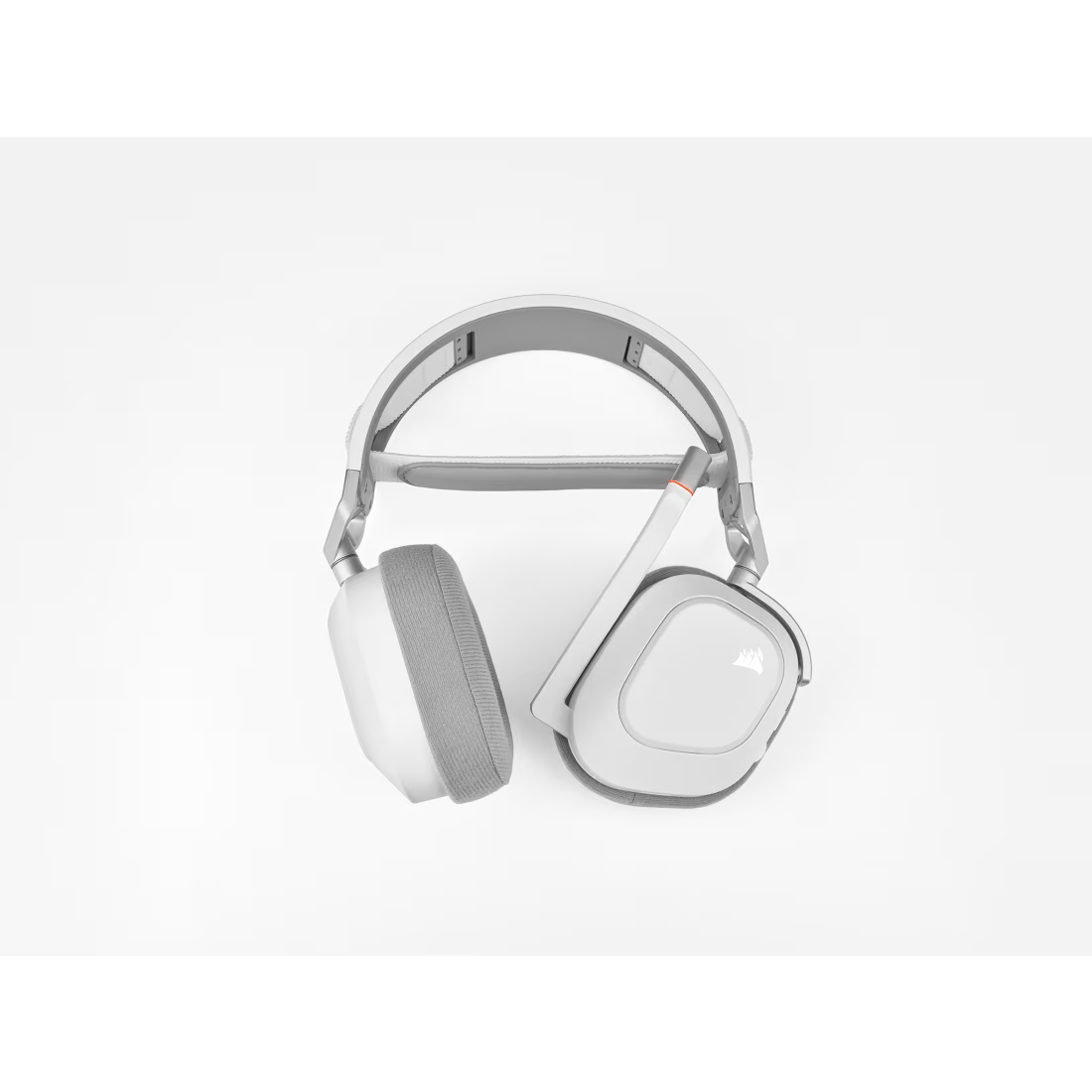 HS80 RGB WIRELESS Premium White Headset Spatial Audio 50mm Audio Drivers - view 3