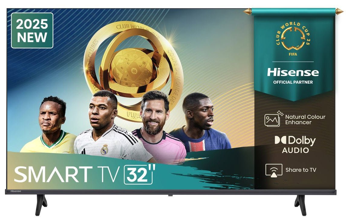 Hisense LEDN32A4Q 32 inch Full HD 60Hz Smart TV with Game Mode and Dolby Audio