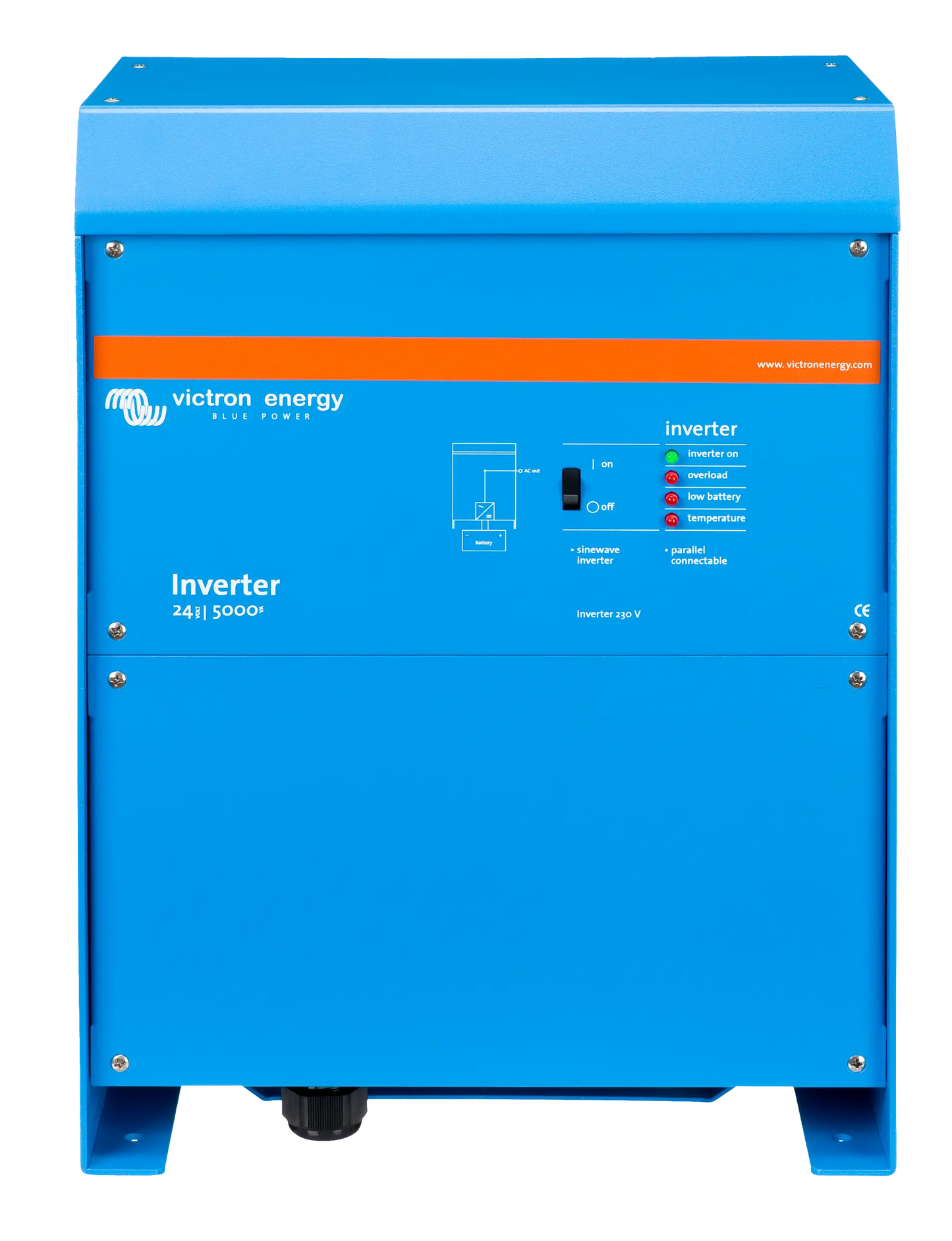 Victron Phoenix Inverter 24/5000 230V Smart 24V 5kVA pure sine wave inverter for off-grid, solar, and backup power systems
