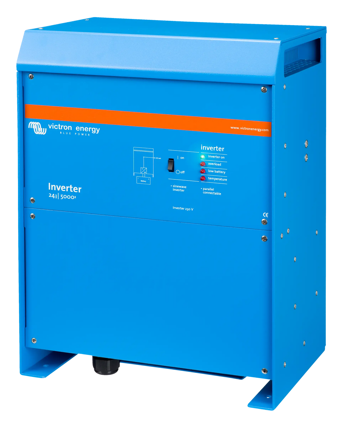 Victron Phoenix Inverter 24/5000 230V Smart 24V 5kVA pure sine wave inverter for off-grid, solar, and backup power systems