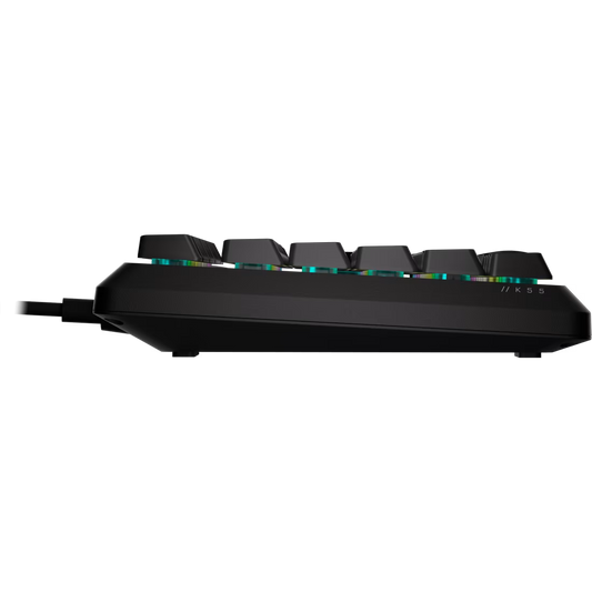 Corsair K55 CORE RGB gaming keyboard black wired keyboard with customizable RGB lighting