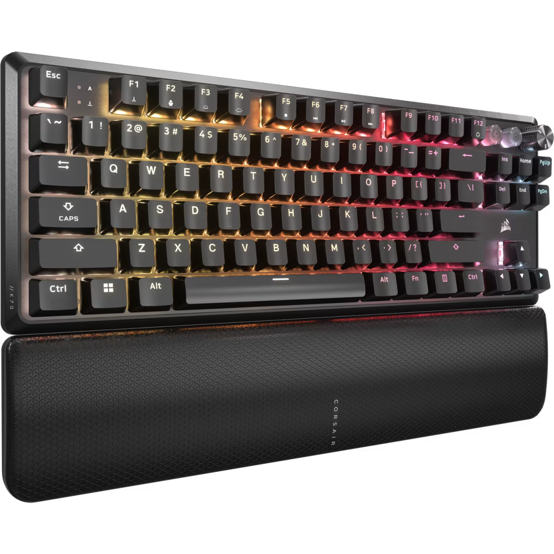 Corsair K70 PRO TKL Hall Effect gaming keyboard with rapid trigger programmable RGB mechanical keyboard
