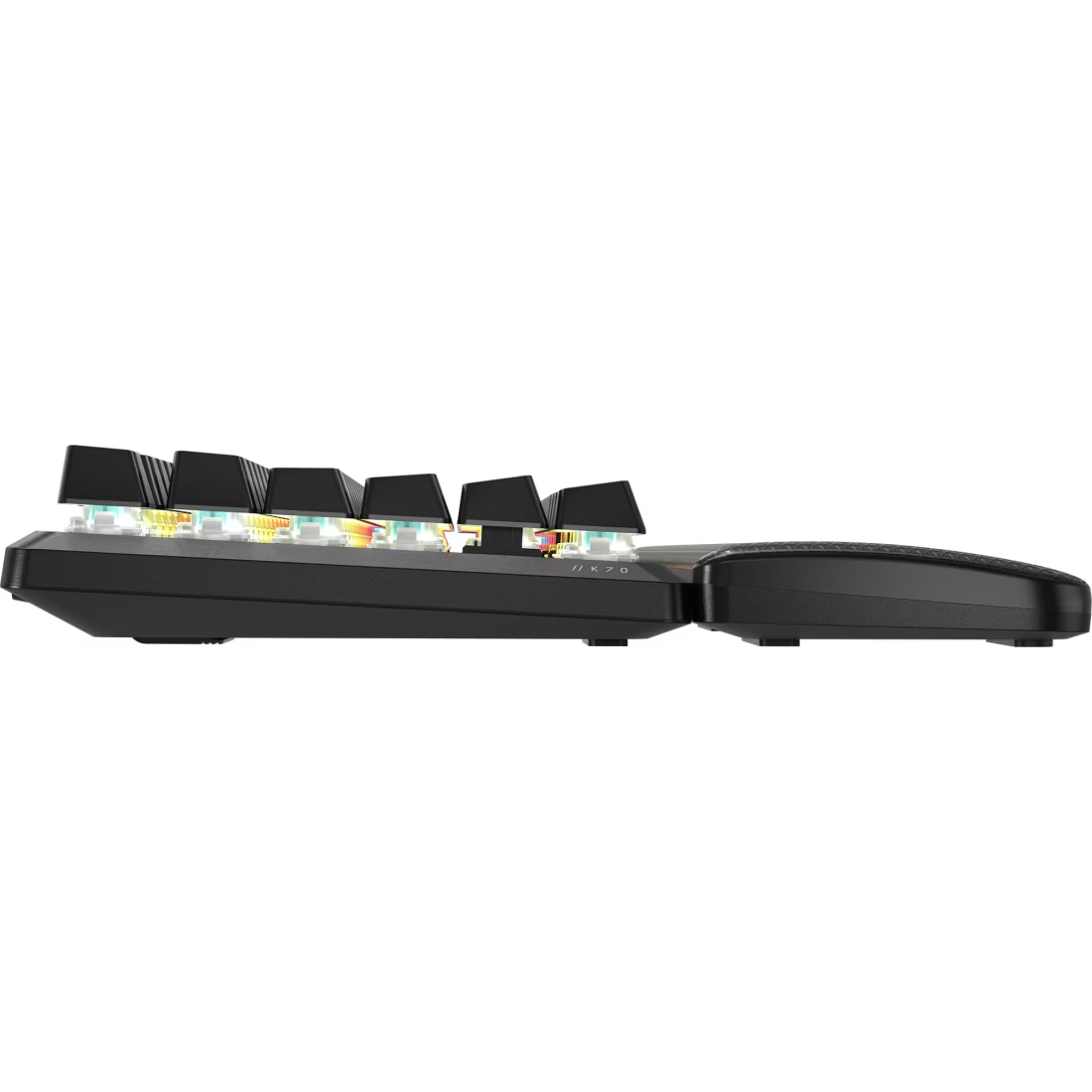 Corsair K70 PRO TKL Hall Effect gaming keyboard with rapid trigger programmable RGB mechanical keyboard