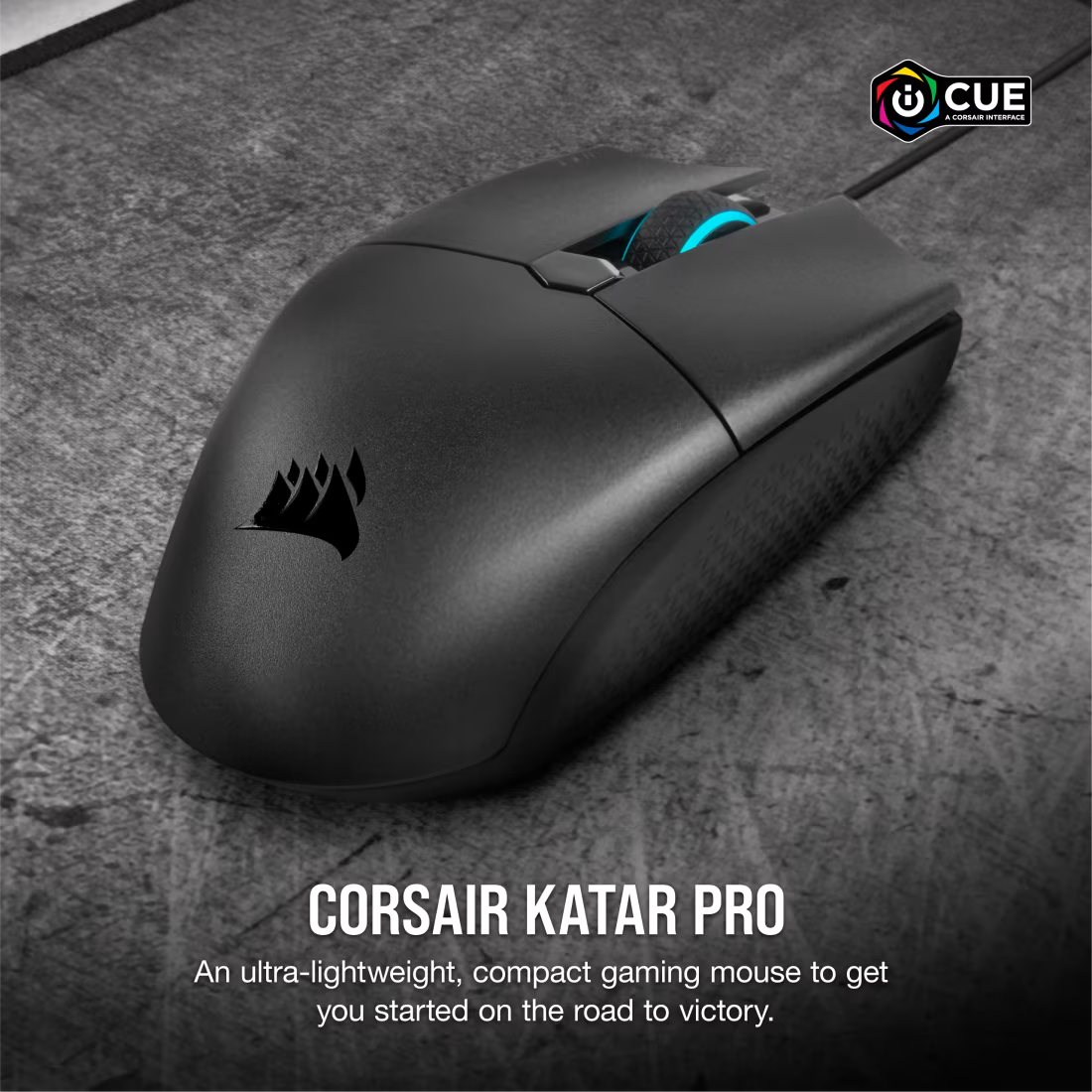 Corsair KATAR PRO Ultra-Light Mouse 12400 DPI Black - view 9