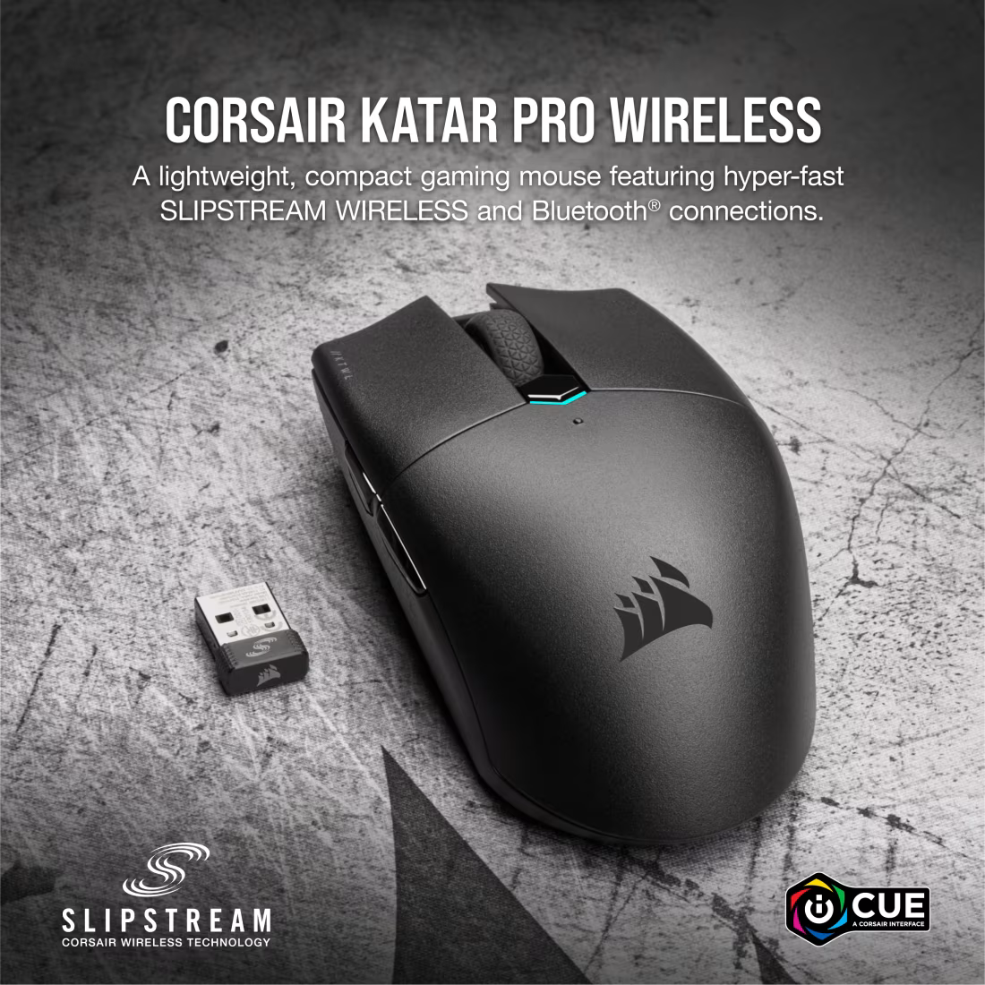 Corsair KATAR PRO Wireless Ultra-Light Mouse 10000 DPI Black - AA - view 5