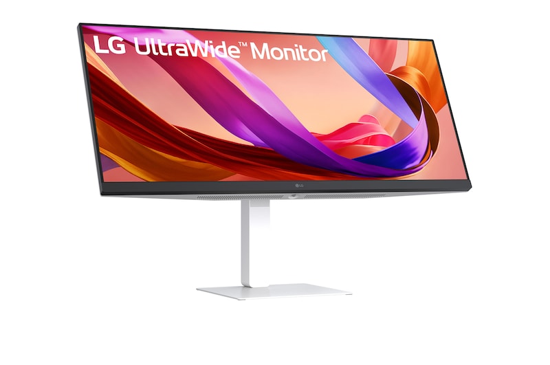 LG UltraWide 34" 34U530A FHD IPS White Monitor 100Hz USB-C incl Speaker