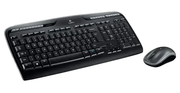 Logitech MK330 Wireless Keyboard and Mouse Combo with Nano USB and low-profile keys