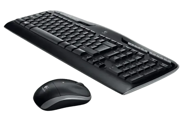 Logitech MK330 Wireless Keyboard and Mouse Combo with Nano USB and low-profile keys