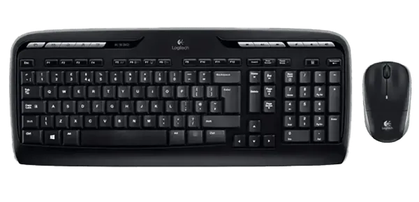 Logitech MK330 Wireless Keyboard and Mouse Combo with Nano USB and low-profile keys