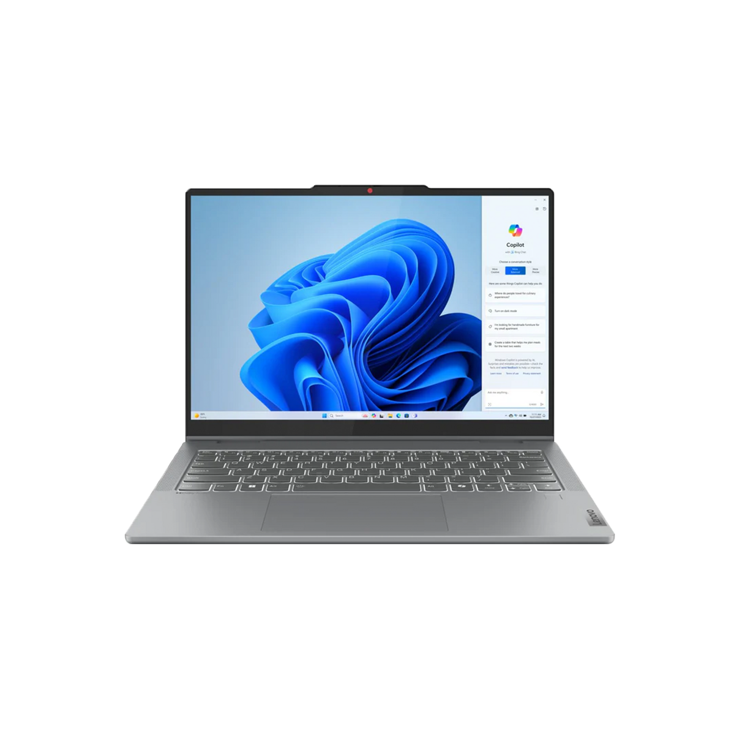 Lenovo IdeaPad 3 Slim 15.3 inch notebook with Intel Core i7, 8GB RAM, 512GB SSD and Windows 11 Home for work, study, and entertainment