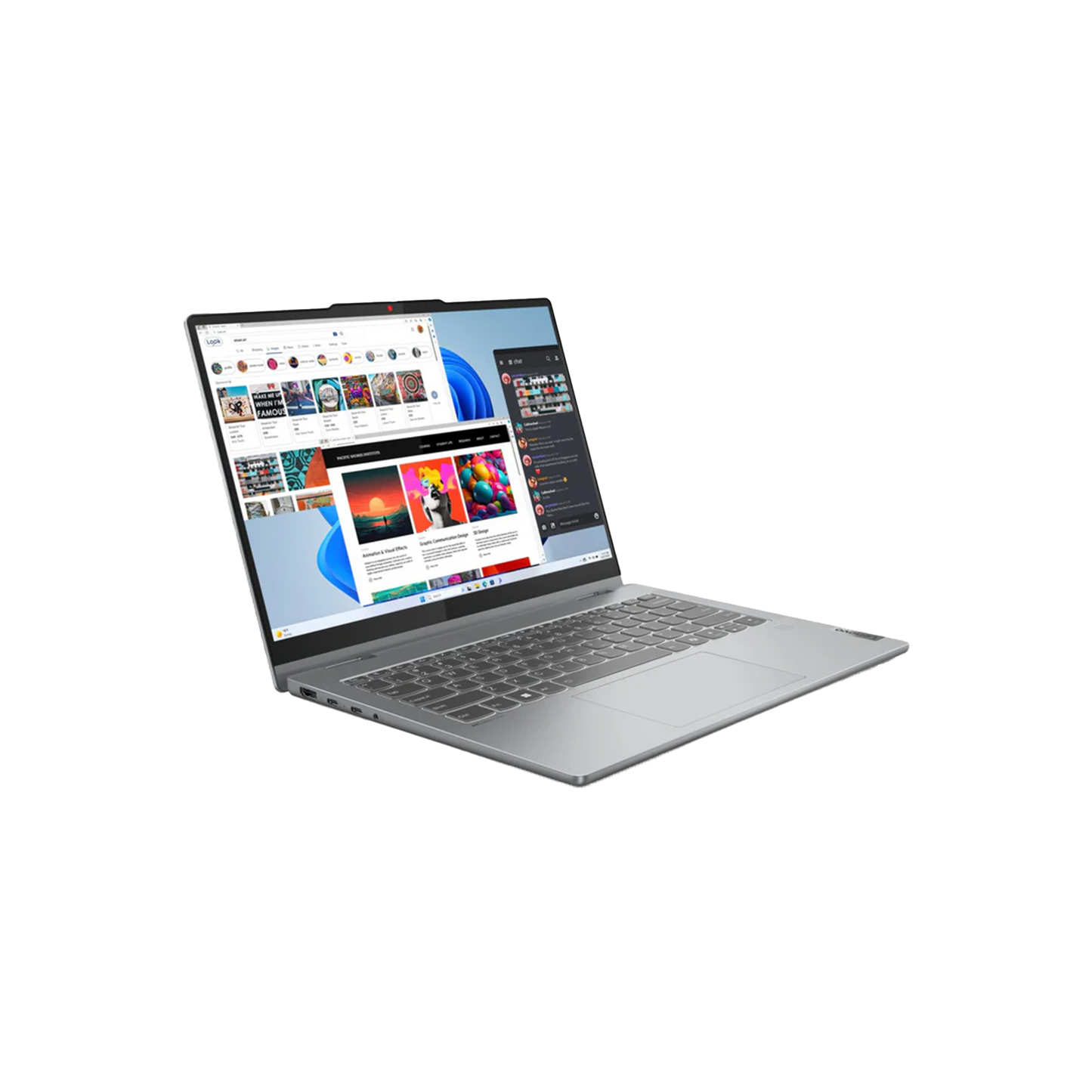 Lenovo IdeaPad 3 Slim 15.3 inch notebook with Intel Core i7, 8GB RAM, 512GB SSD and Windows 11 Home for work, study, and entertainment