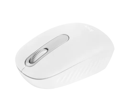 Logitech M196 Bluetooth Wireless Mouse in Off White for laptops and tablets