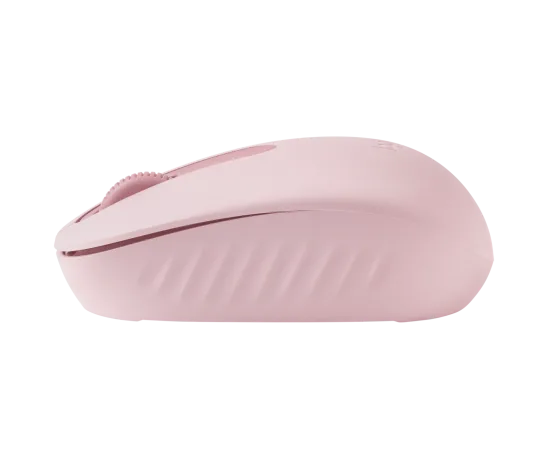 “Logitech M196 Bluetooth Mouse in rose with wireless Bluetooth connectivity and compact design”