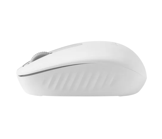 Logitech M196 Bluetooth Wireless Mouse in Off White for laptops and tablets