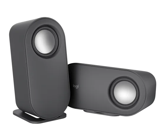 Logitech Z407 Bluetooth computer speakers with subwoofer and wireless control dial in Graphite