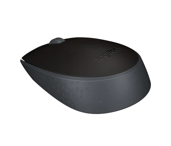 Logitech M171 Wireless Mouse Black with compact ergonomic design