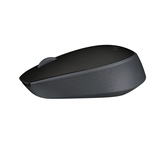 Logitech M171 Wireless Mouse Black with compact ergonomic design