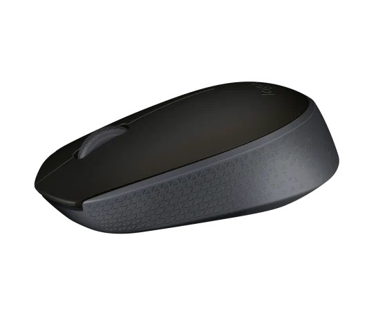 Logitech M171 Wireless Mouse Black with compact ergonomic design