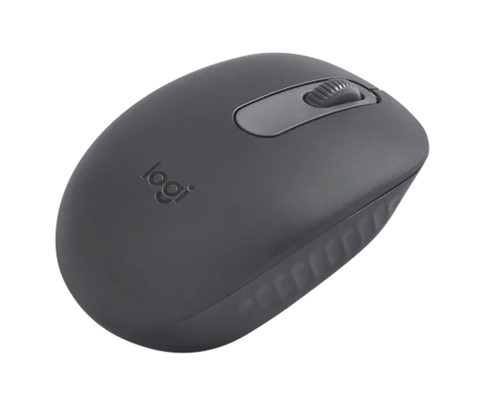 Logitech M196 Bluetooth Mouse Graphite with compact ergonomic design