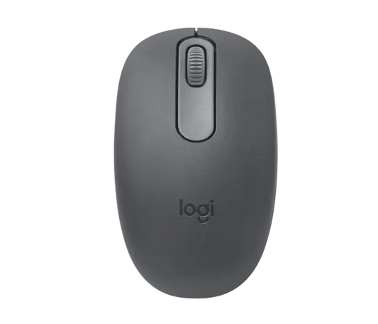 Logitech M196 Bluetooth Mouse Graphite with compact ergonomic design