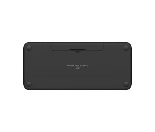 Logitech Pebble Keys 2 K380s Bluetooth Keyboard Tonal Graphite with slim low-profile keys