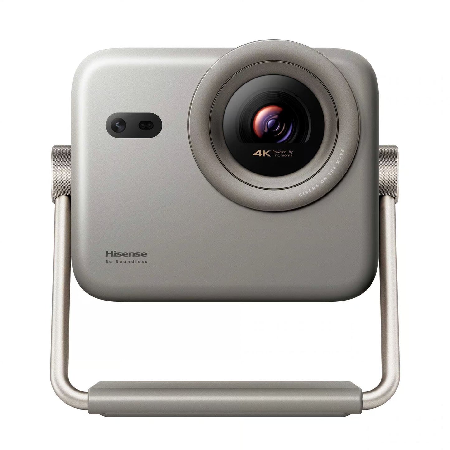 HISENSE M2 PRO Long Throw 4K Smart Projector front view with sleek design