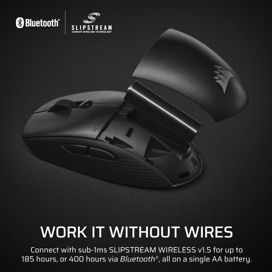 Corsair M55 Wireless Mouse Wireless 16000 DPI BLK cover - view 9