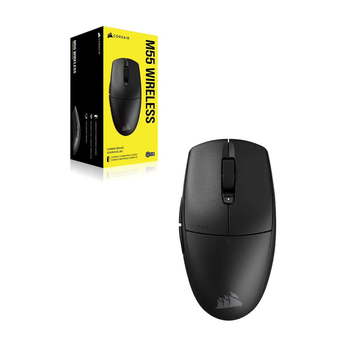 Corsair M55 Wireless Mouse Wireless 16000 DPI BLK cover - view 3