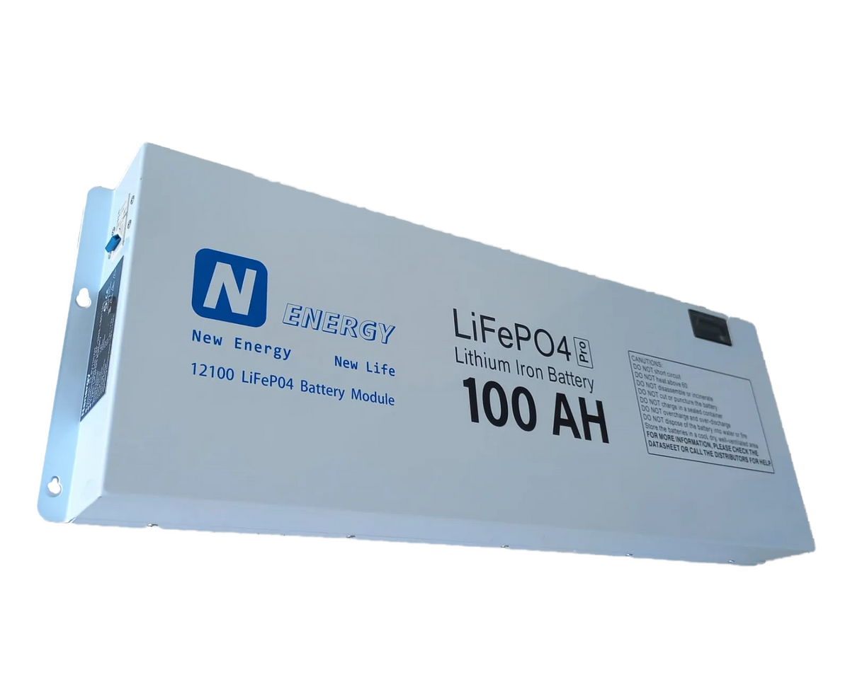 Solarix Nenergy SOLNE12V100AH 12.8V 100Ah LiFePO4 battery - alternate view