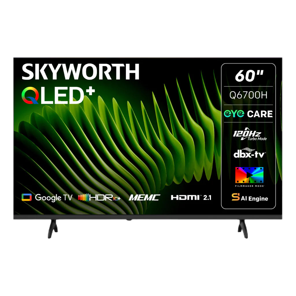 Skyworth 60Q6700H 60-inch QLED smart TV - front view