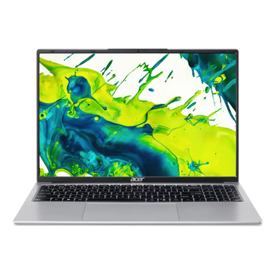 Acer Aspire Lite 16 AL16-54P-57MK silver laptop – front view