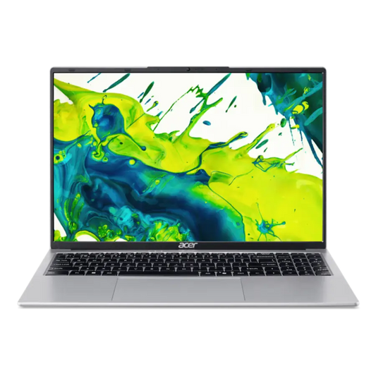 Acer Aspire Lite 16 AL16-54P-57MK silver laptop – front view