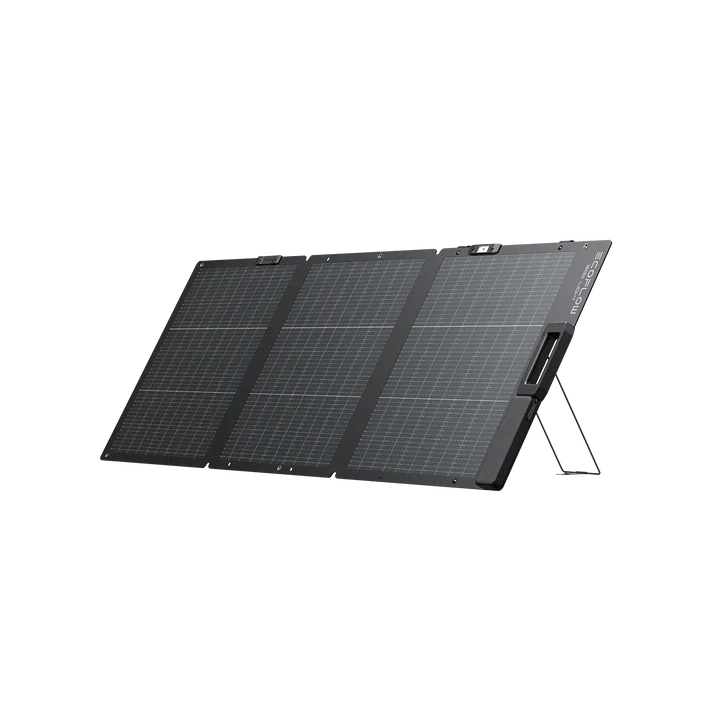 EcoFlow 160W Lightweight Portable Solar Panel foldable solar charger for EcoFlow power stations camping RVs caravans off-grid and load shedding backup