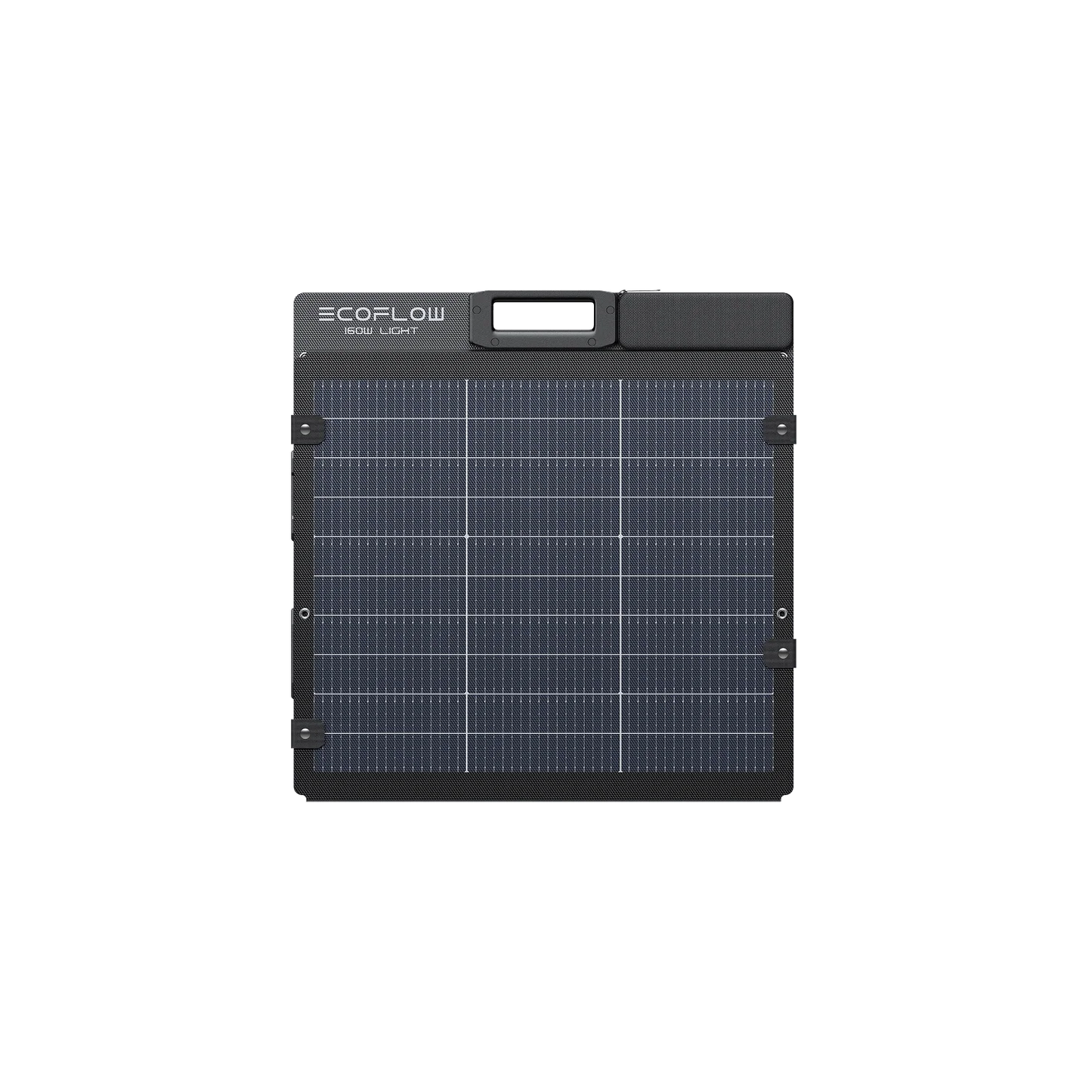 EcoFlow 160W Lightweight Portable Solar Panel foldable solar charger for EcoFlow power stations camping RVs caravans off-grid and load shedding backup