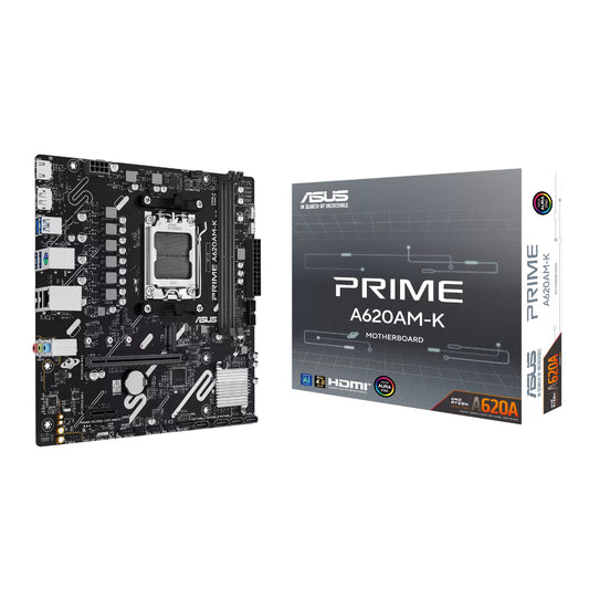 ASUS Prime A620AM-K AM5 Micro-ATX Motherboard – product image 1