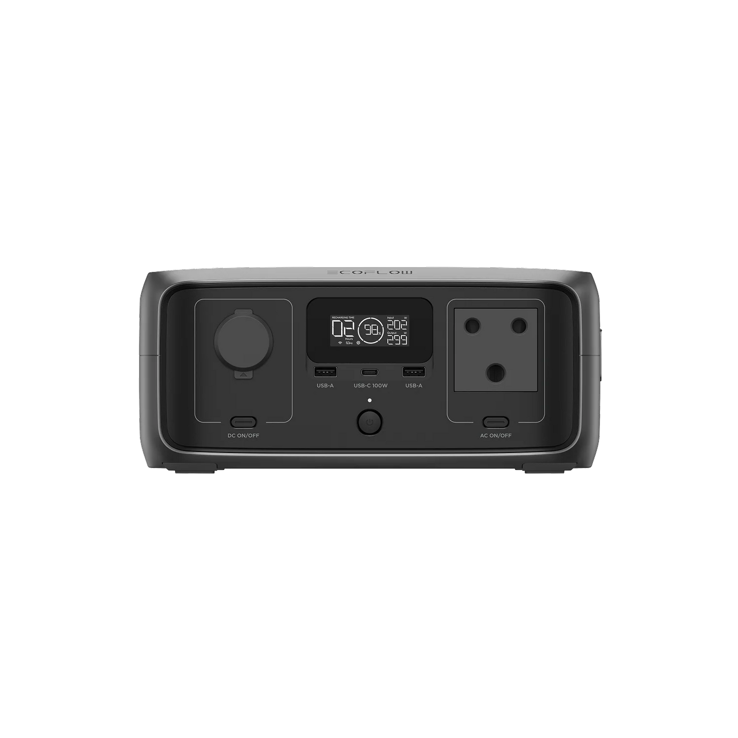 EcoFlow RIVER 3 UPS portable power station 245Wh battery 300W output 110W MPPT solar input 10ms UPS with SA socket for load shedding and backup power