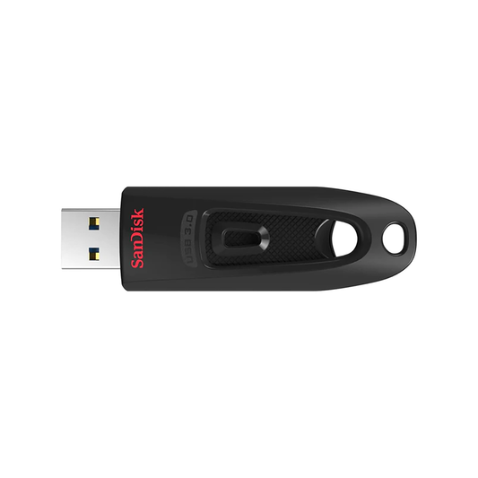 SanDisk Ultra 256GB USB-A flash drive portable storage for documents photos videos music backups media files and everyday file transfers