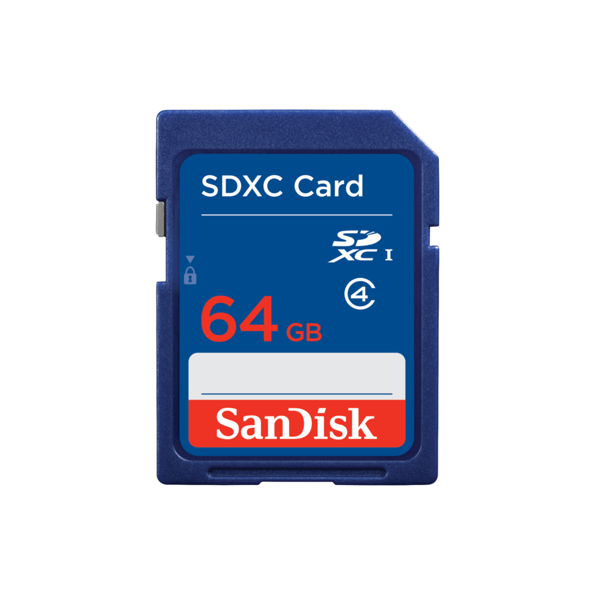 SanDisk 64GB SDHC Class 4 memory card for cameras laptops card readers and compatible devices