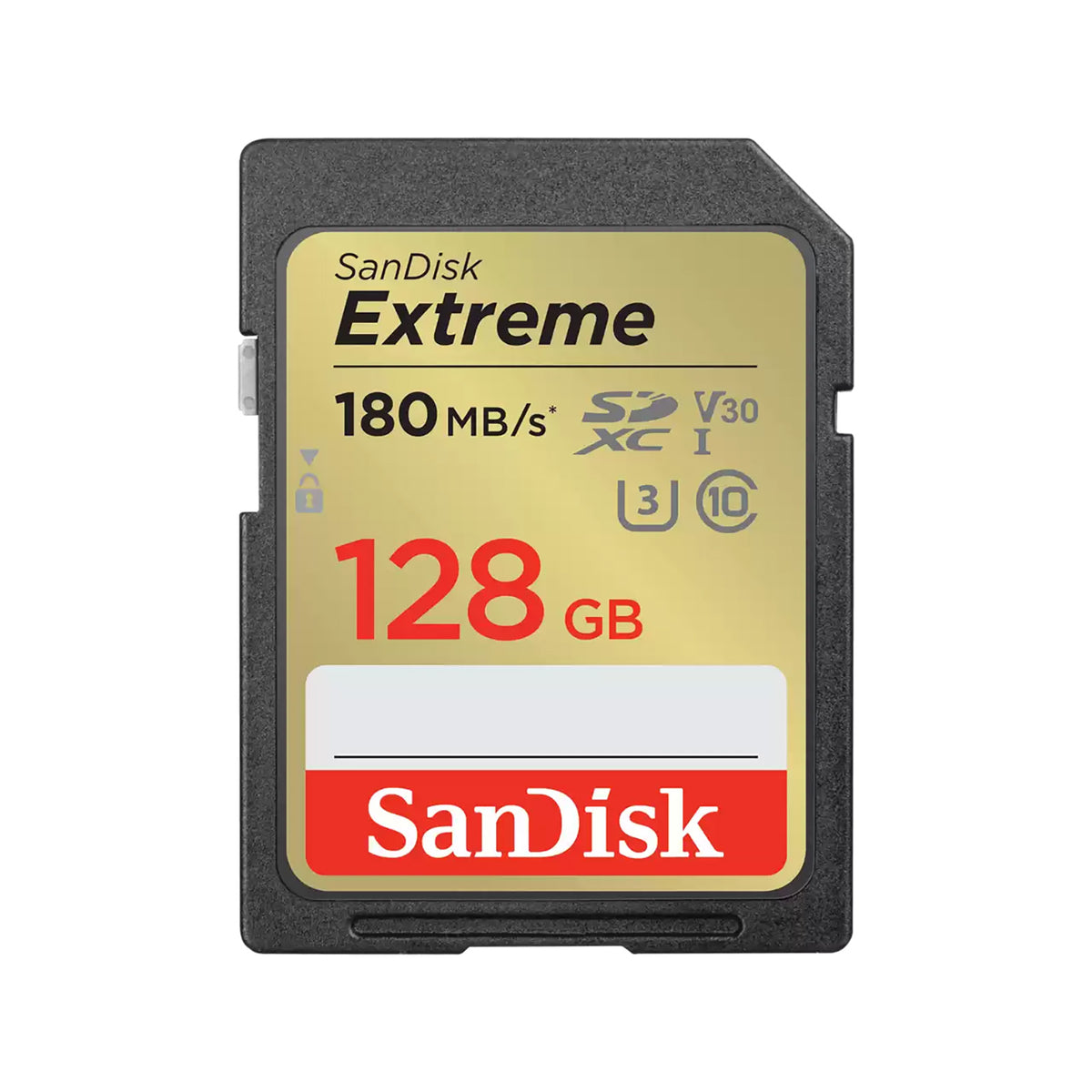 SanDisk Extreme 128GB SDXC UHS-I 4K camera memory card SDSDXVA-128G-GNCIN