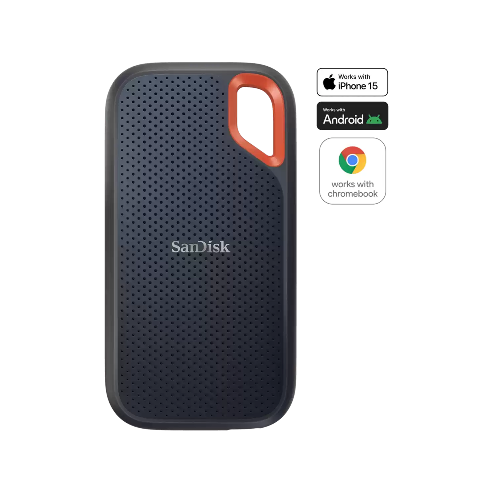 SanDisk Extreme PRO 2TB USB-C portable SSD IP55 drop resistant external solid state drive for backups travel and creative storage